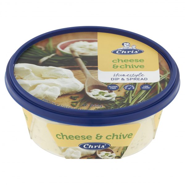 Chris' Cheese & Chive Dip 200g