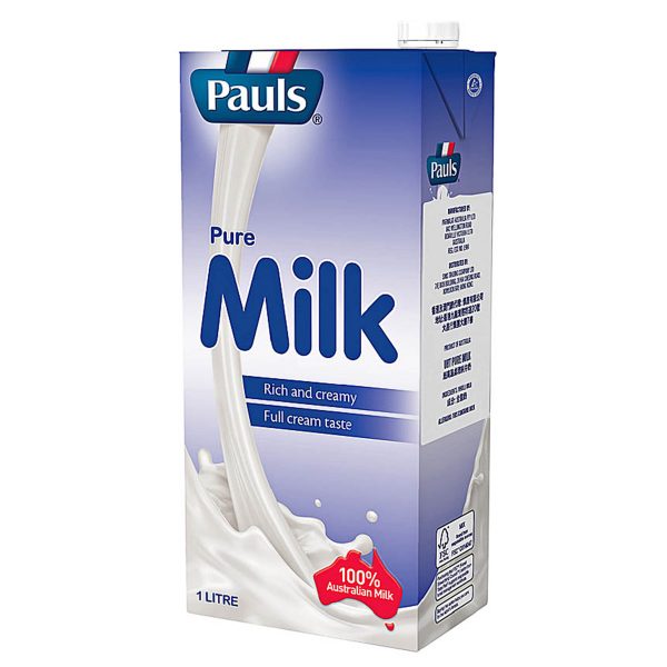 Pauls UHT Fresh Full Cream Milk 1L