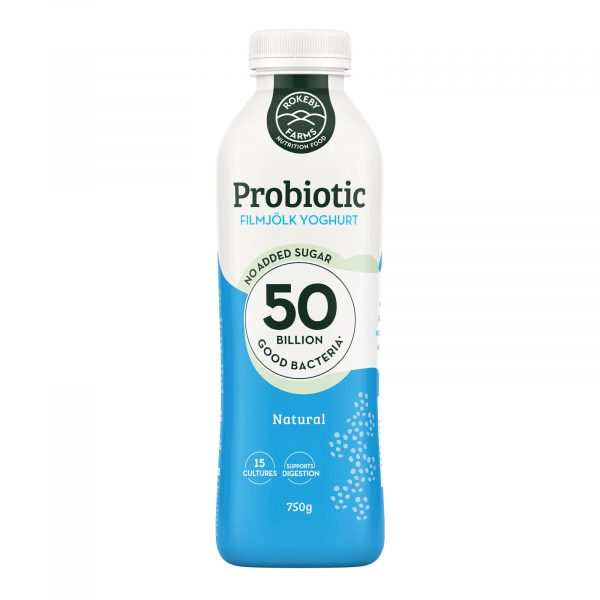 Rokeby Farms Probiotic Filmjolk Yoghurt Natural 750ml