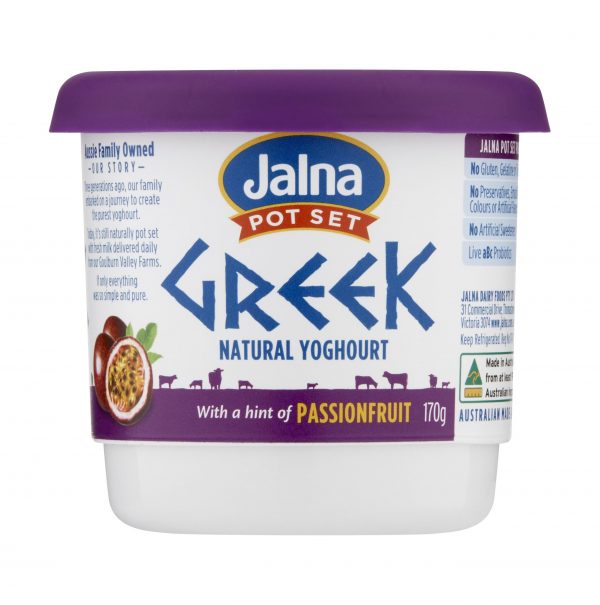 Jalna Greek with Passionfruit 170g