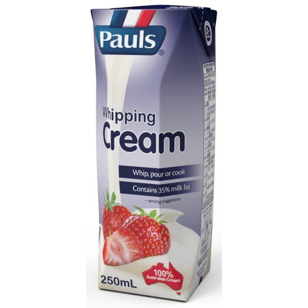 Pauls Whipping Cream 250ml
