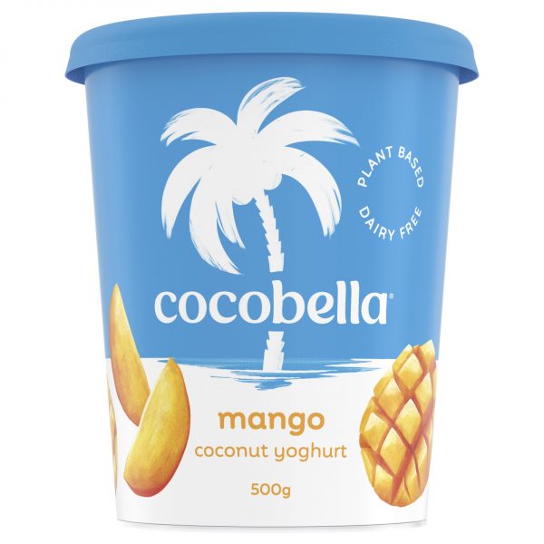 Cocobella Dairy Free Coconut Mango Yoghurt 500g