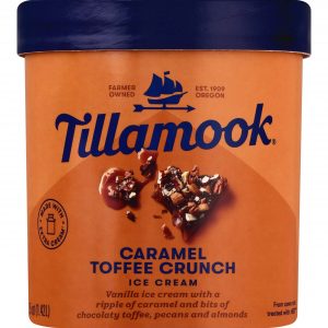 Tillamook Caramel Toffee Crunch Ice Cream 1.42L