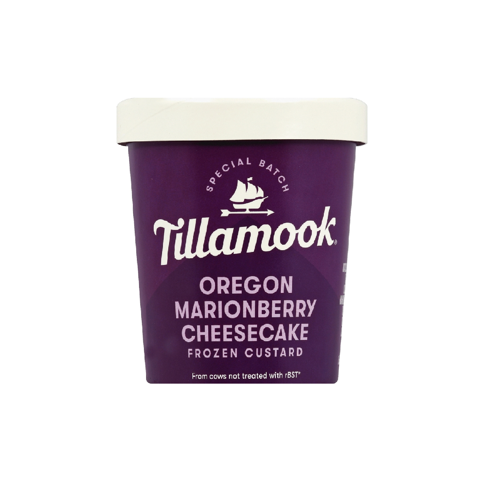 Tillamook Oregon Marionberry Cheesecake Frozen Custard 444ml Kaiser Foods