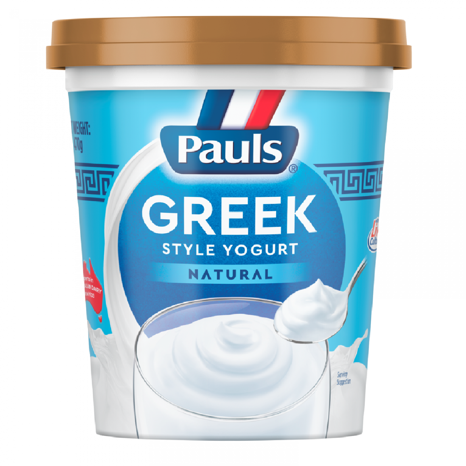 Pauls Greek Style Natural Yoghurt 100g Kaiser Foods
