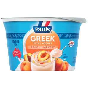 Pauls Greek Style Peach Yoghurt 100g