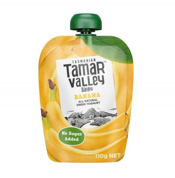 Tamar Valley Kids Banana Greek Yoghurt 110G