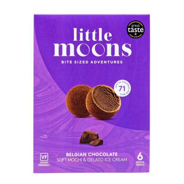 Little Moons Belgian Chocolate Mochi Ice Cream 6s