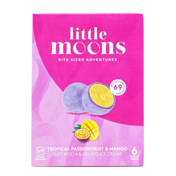 Little Moons Tropical Passionfruit & Mango Mochi Ice Cream 6s