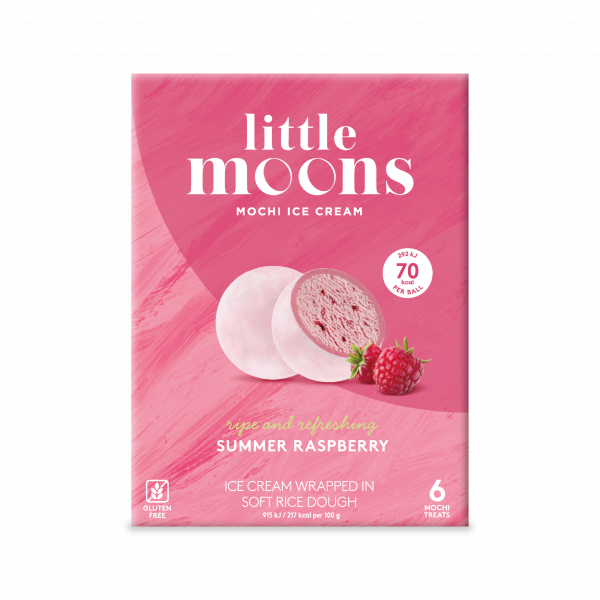 Little Moons Summer Raspberry Mochi Ice Cream 6s