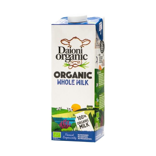 Daioni Organic Whole Milk 1L